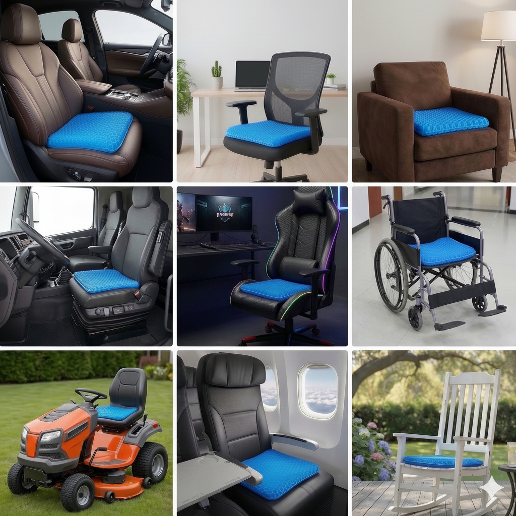 Le coussin Ergonomique gelBLÜE