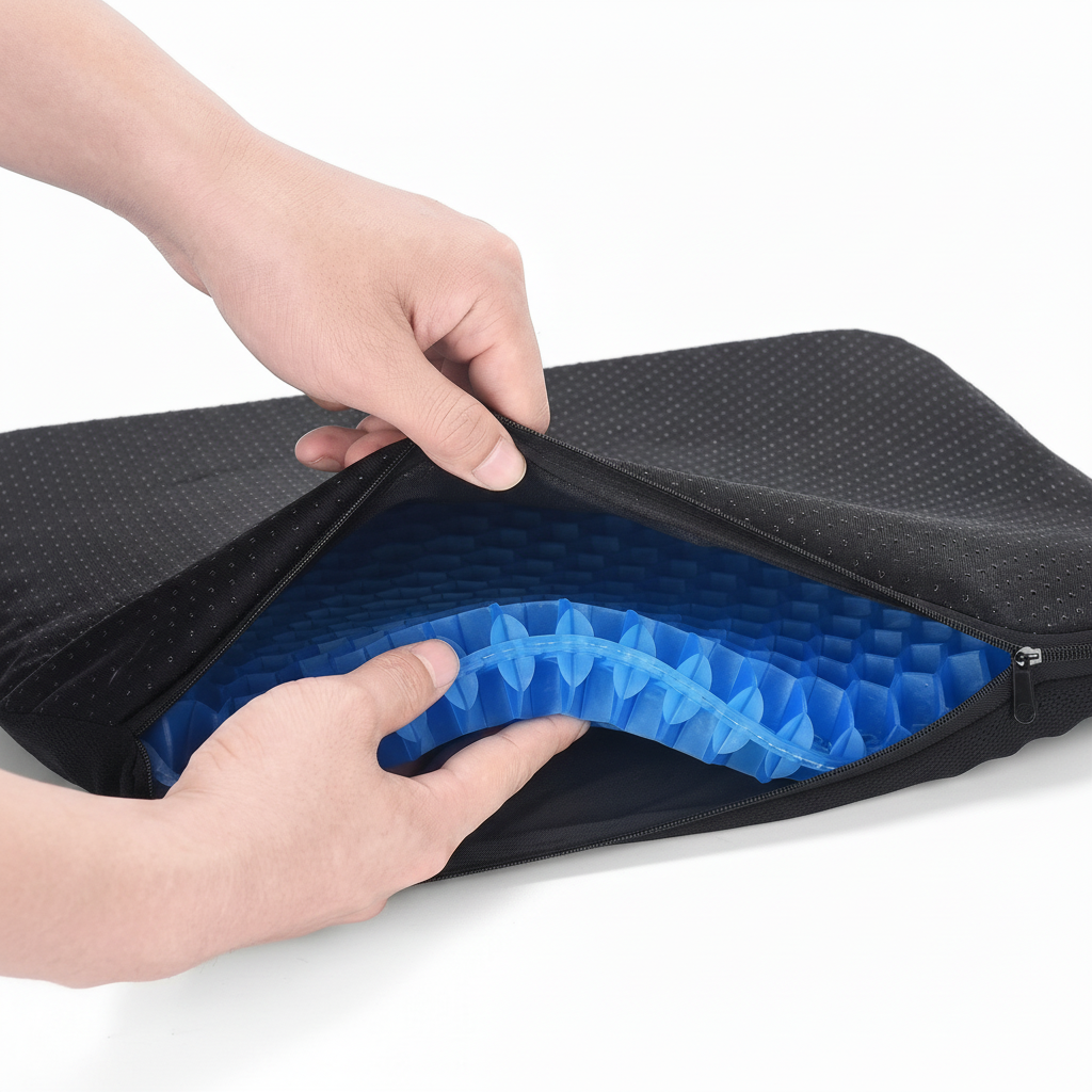 Le coussin Ergonomique gelBLÜE