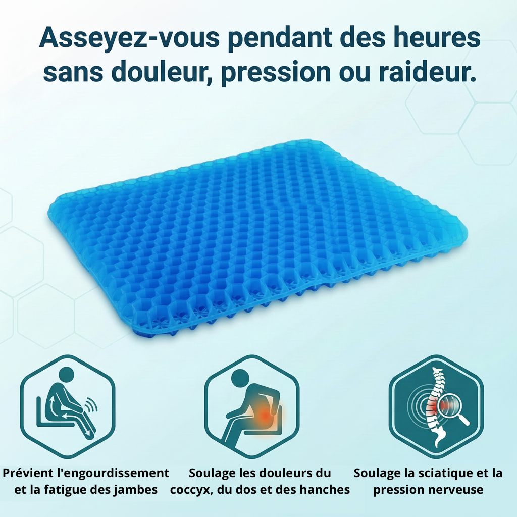 Le coussin Ergonomique gelBLÜE